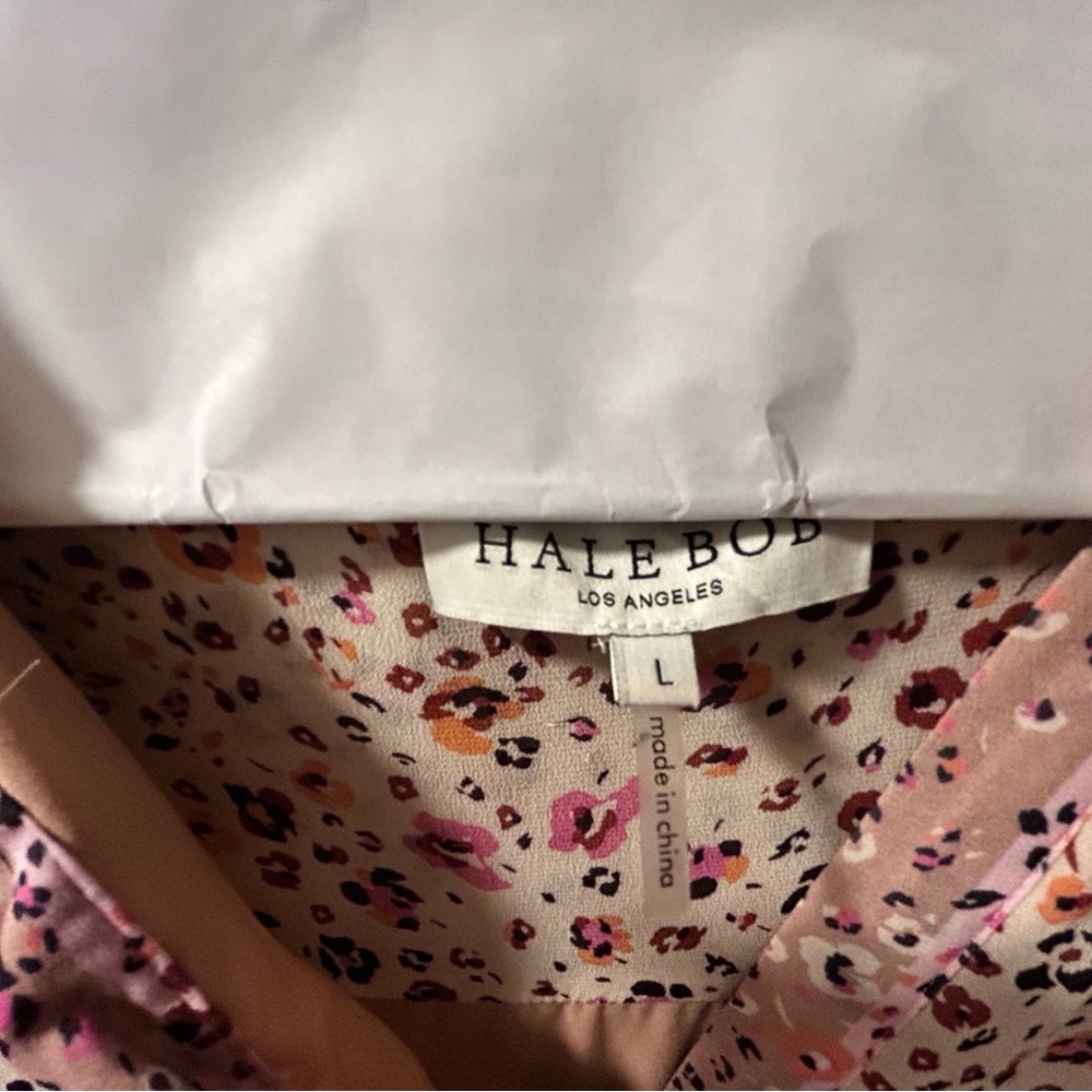 Hale Bob Pink Floral Dress